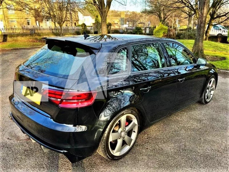 Audi A3 SE Sportback Car Rear Spoiler 2013-2020 Carbon Fibre
