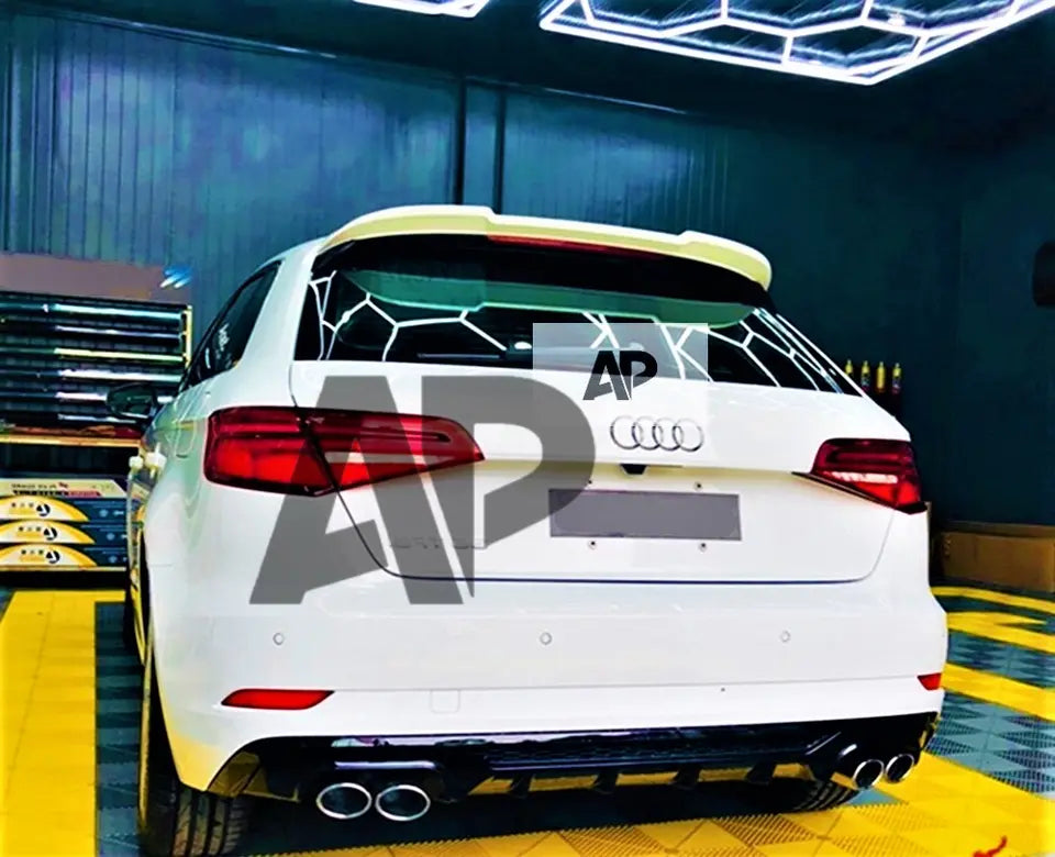 Audi A3 SE Sportback Car Rear Spoiler 2013-2020 Carbon Fibre