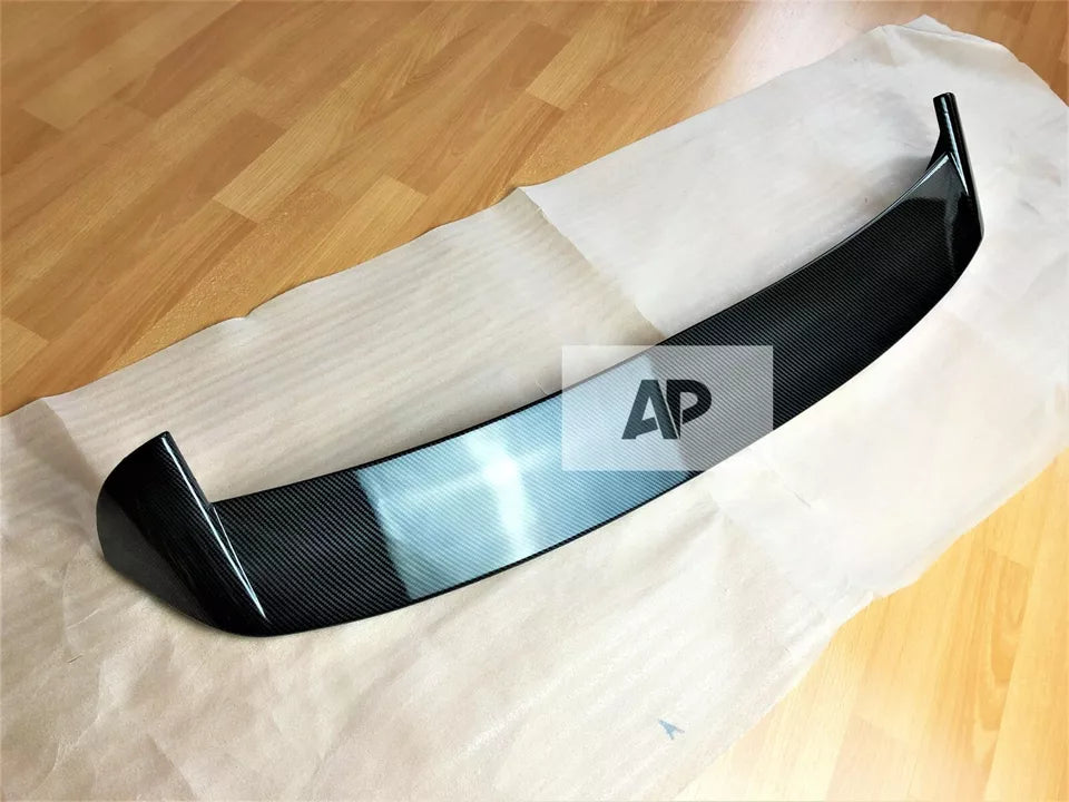 SEAT Ibiza Car Rear Roof Spoiler 2017-2022 Cupra Look Carbon Fibre