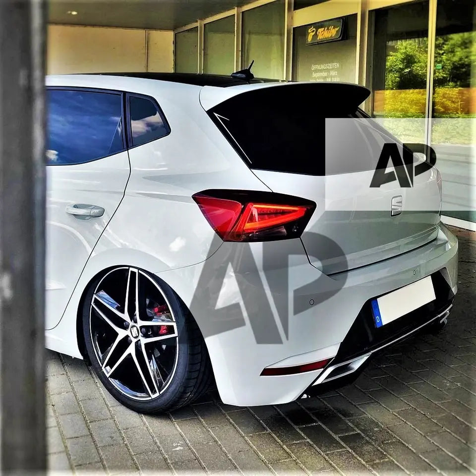 SEAT Ibiza Car Rear Roof Spoiler 2017-2022 Cupra Look Carbon Fibre