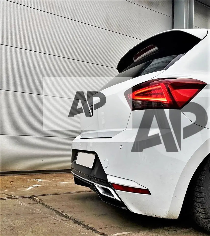 SEAT Ibiza Car Rear Roof Spoiler 2017-2022 Cupra Look Carbon Fibre