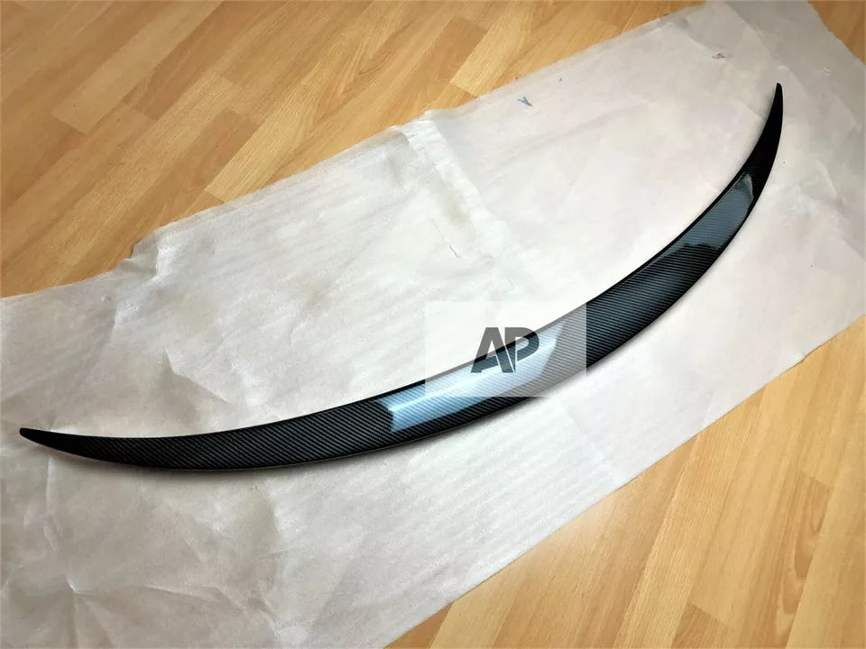 Mercedes C Class W205 Car Rear Spoiler 2014-21 Abs Carbon Fibre