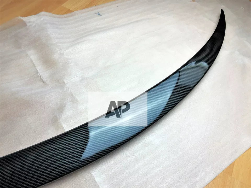 Mercedes C Class W205 Car Rear Spoiler 2014-21 Abs Carbon Fibre