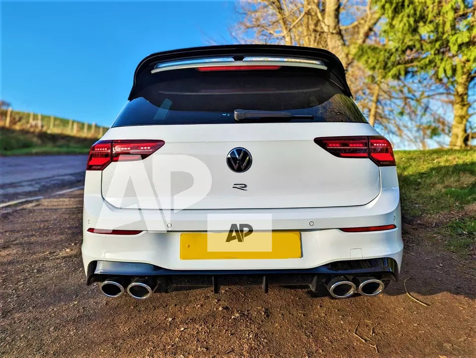 VW Golf MK8 Car Rear Roof Spoiler 2019-2024 CS Clubsport Carbon Fibre