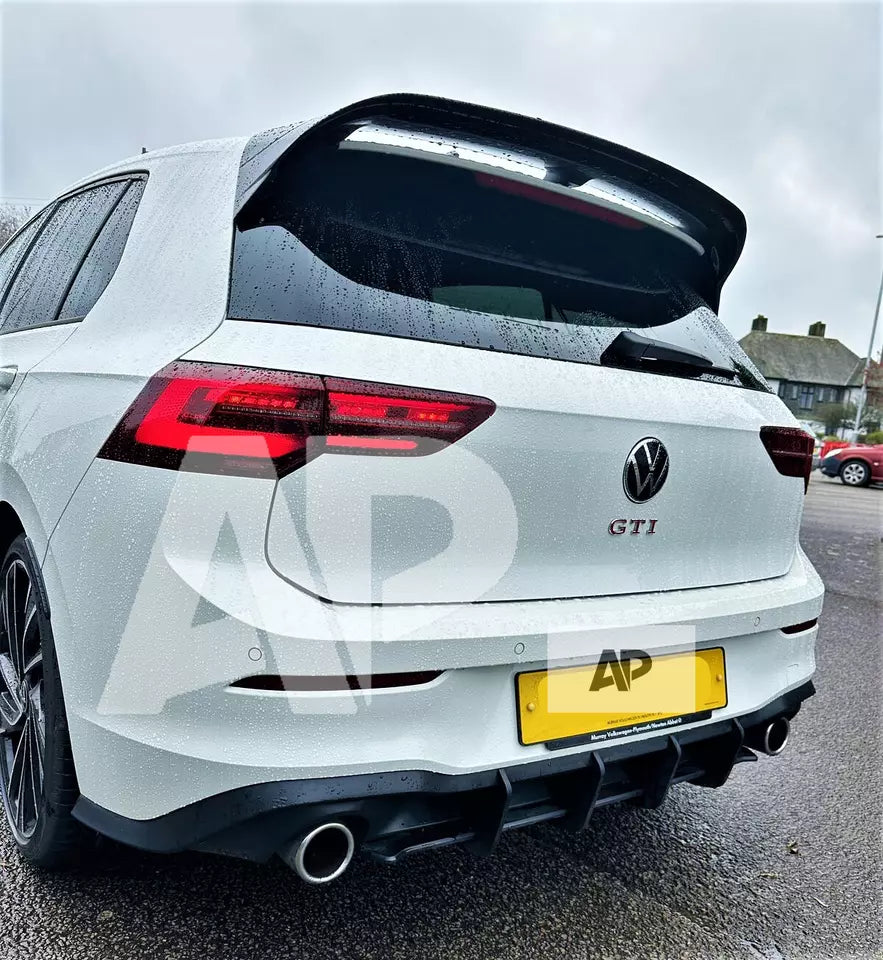 VW Golf MK8 Car Rear Roof Spoiler 2019-2024 CS Clubsport Carbon Fibre