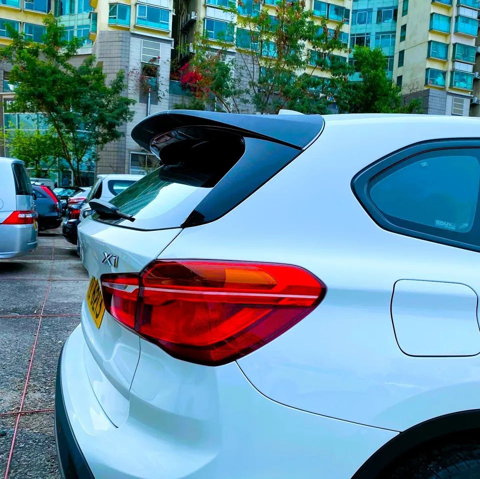 BMW X1 Car Rear Roof Spoiler F48 X1M 2015-2024 Gloss Black