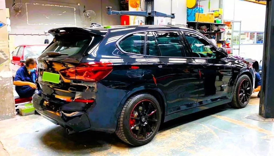 BMW X1 Car Rear Roof Spoiler F48 X1M 2015-2024 Gloss Black