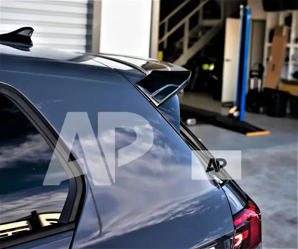 VW Golf MK8 Car Rear Roof Spoiler TSI TDI Osir Style Gloss Black