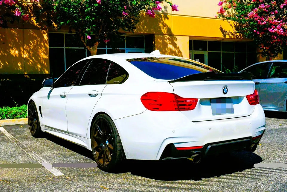BMW 4 Series Gran Coupe F36 Car Rear Spoiler 2013-2020 Carbon Fibre