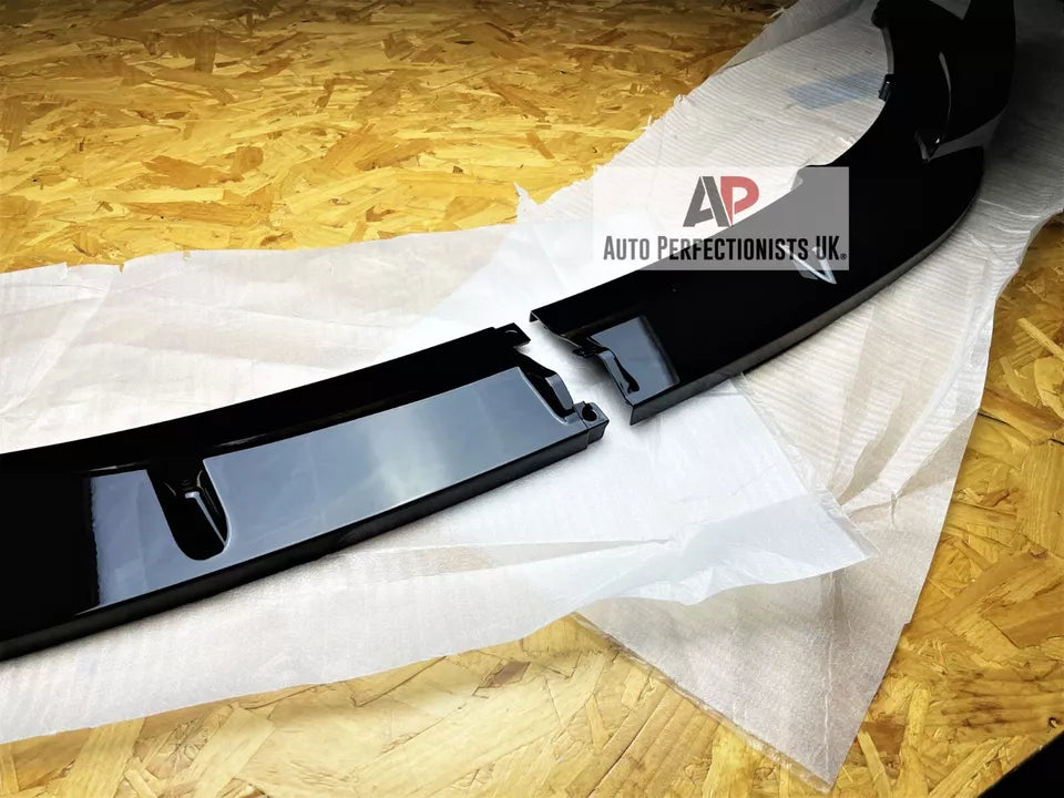 BMW 1 Series F20 F21 Front Splitter 2011-2015 Gloss Black