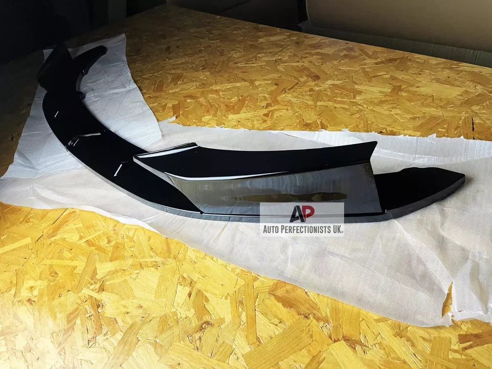 BMW 1 Series F20 F21 Front Splitter 2011-2015 Gloss Black