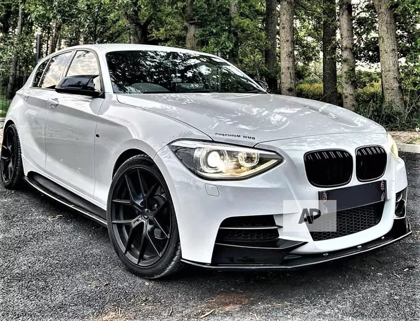 BMW 1 Series F20 F21 Front Splitter 2011-2015 Gloss Black