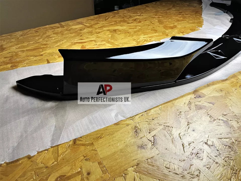 BMW 1 Series F20 F21 Front Splitter 2011-2015 Gloss Black