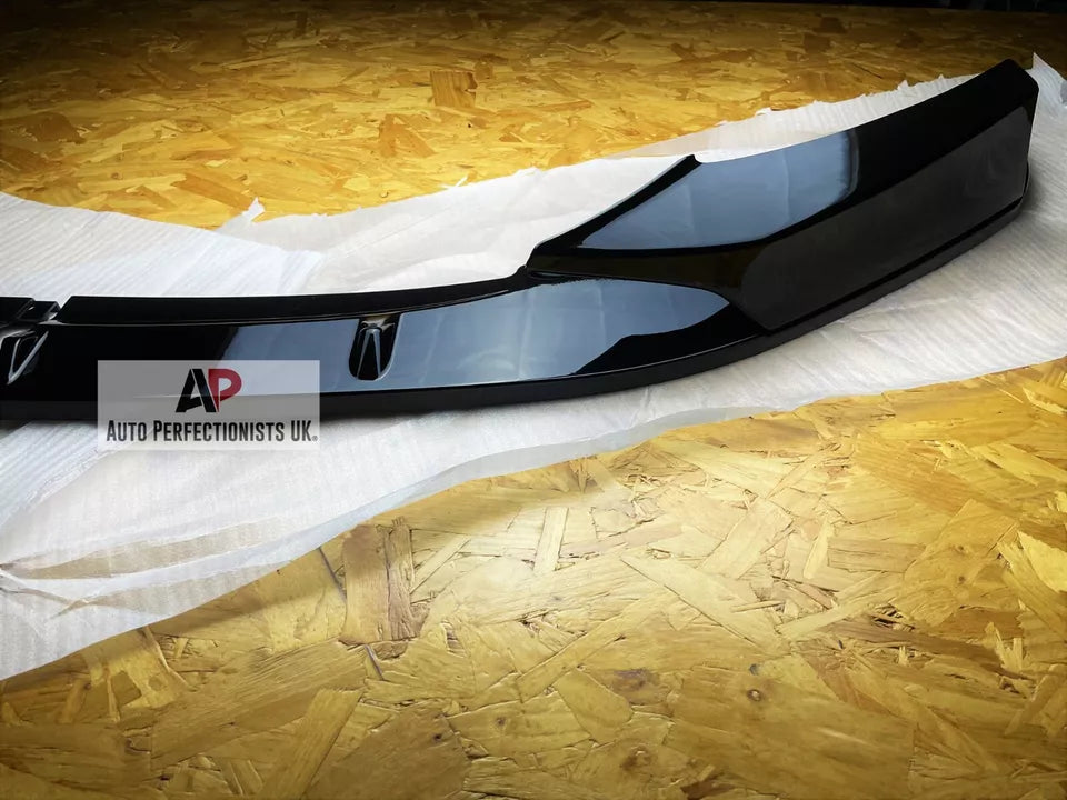 BMW 1 Series F20 F21 Front Splitter 2011-2015 Gloss Black