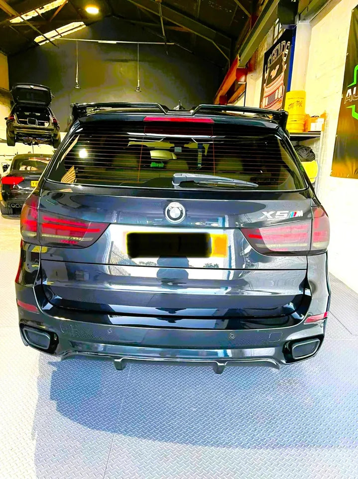BMW X5 Car Rear Roof Spoiler F15 X5M F85 M50D 2013-2018 Gloss Black