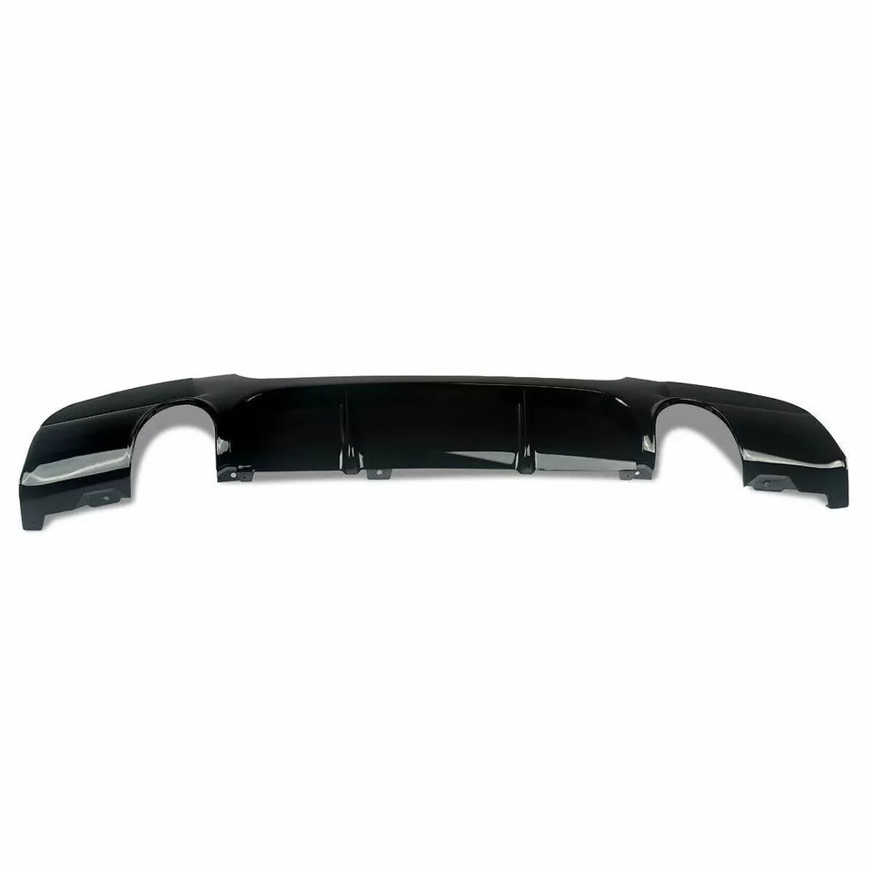 BMW 3 Series E90 Rear Valance Diffuser 2004-2013 Gloss Black