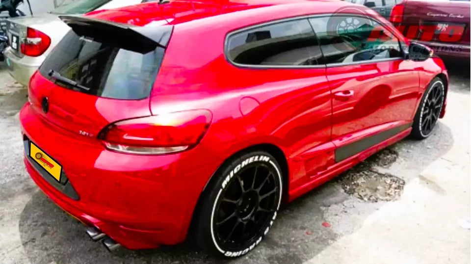 VW Scirocco Car Rear Roof Spoiler2008-2014 Osir Style Gloss Black