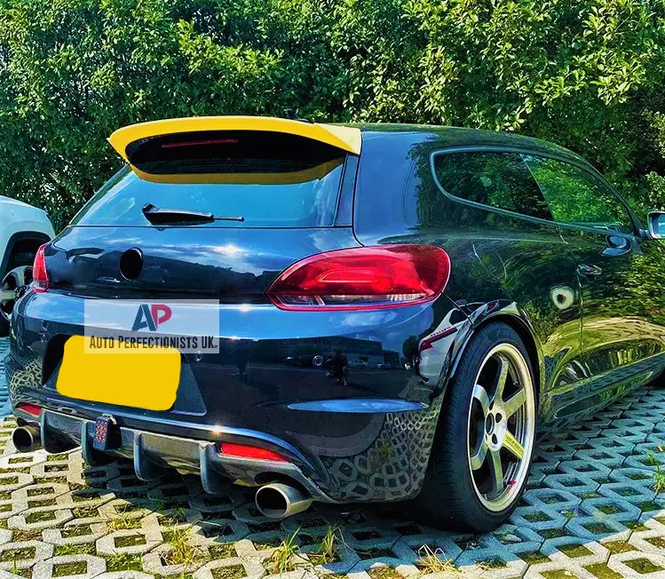 VW Scirocco Car Rear Roof Spoiler2008-2014 Osir Style Gloss Black