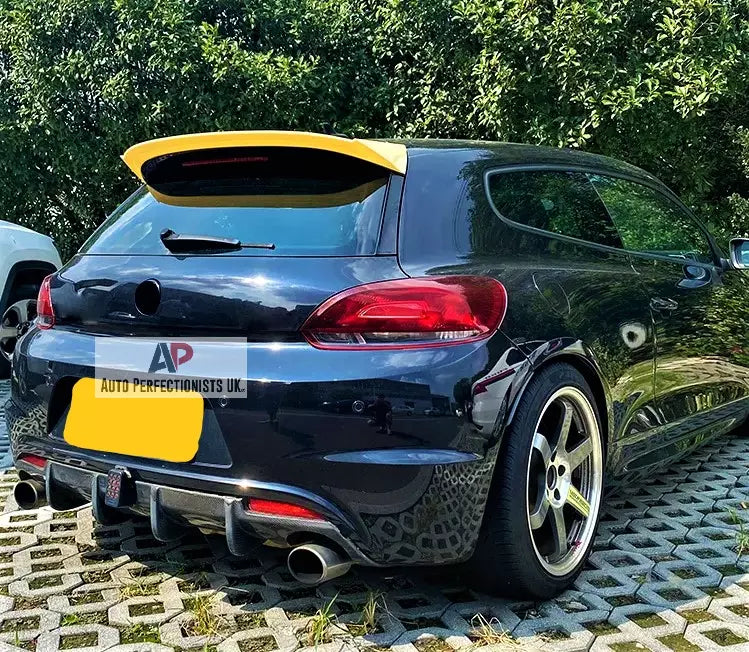 VW Scirocco Car Rear Roof Spoiler 2015-2017 Osir Style Carbon Fibre