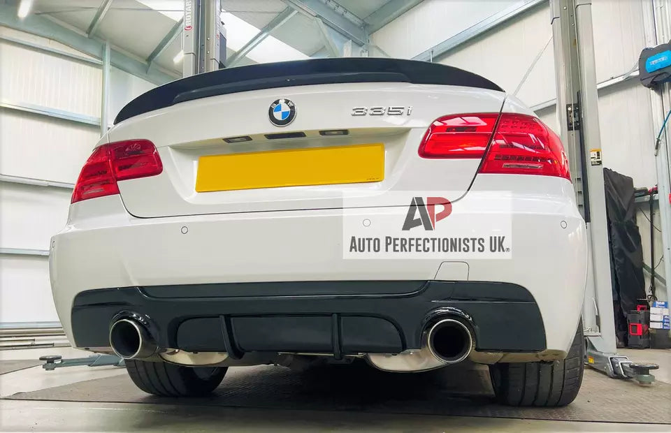 BMW 3 Series E92 Rear Valance Diffuser Spoiler 2004-2012 Carbon Fibre