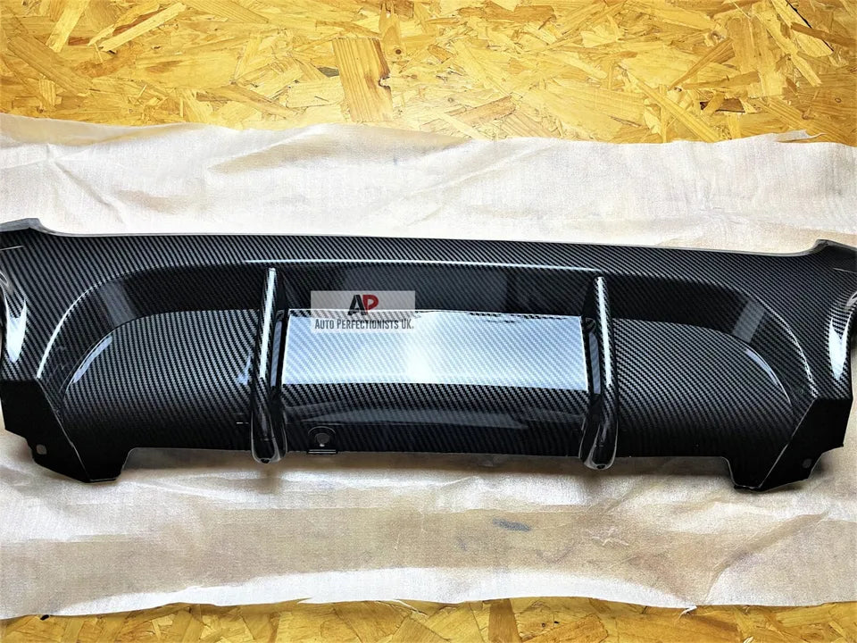 BMW 3 Series E92 Rear Valance Diffuser Spoiler 2004-2012 Carbon Fibre