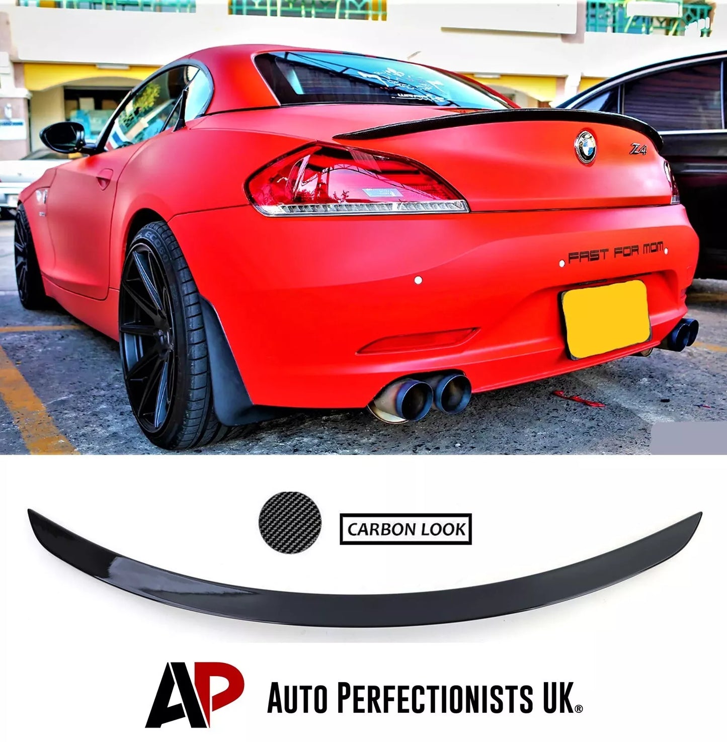 BMW Z4 E8 Car Rear Spoiler 2009-2016 Carbon Fibre