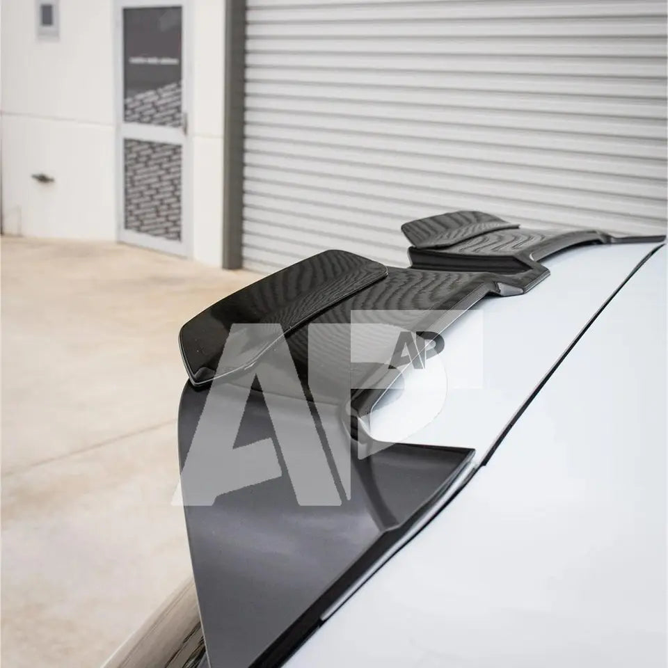 VW Golf R GTD GTI MK7 MK7.5 Car Rear Spoiler 2013-2020 Unpainted