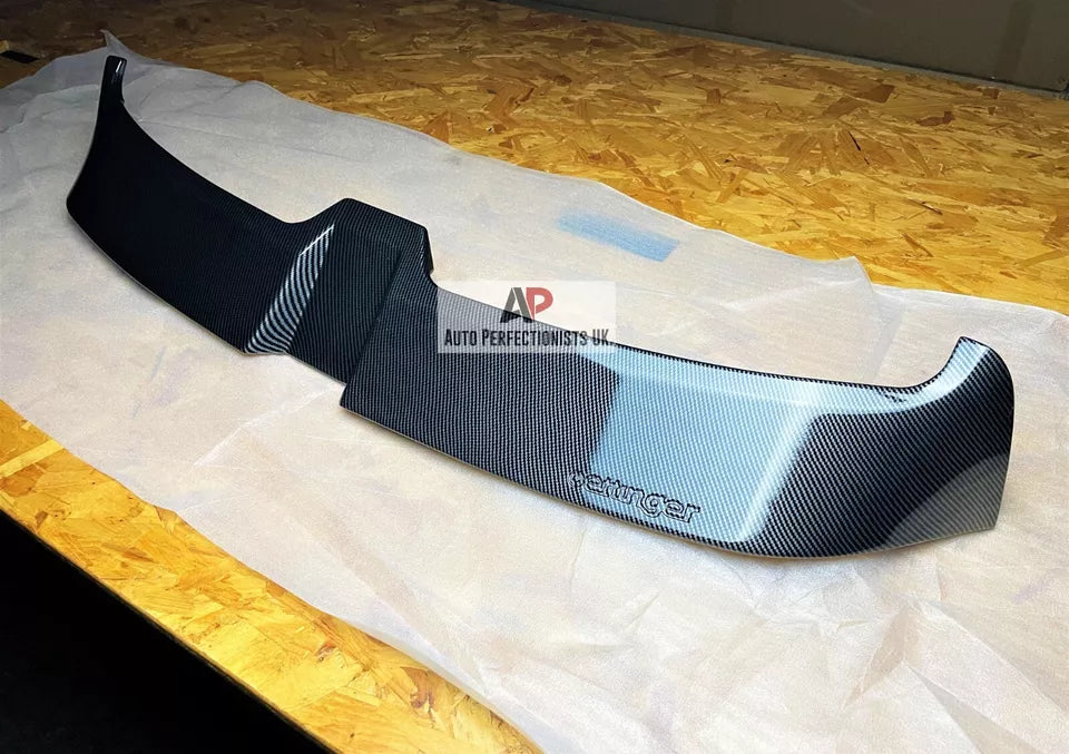 VW Polo MK6 Car Rear Roof Spoiler AW GTI R 2018-2024 Carbon Fibre