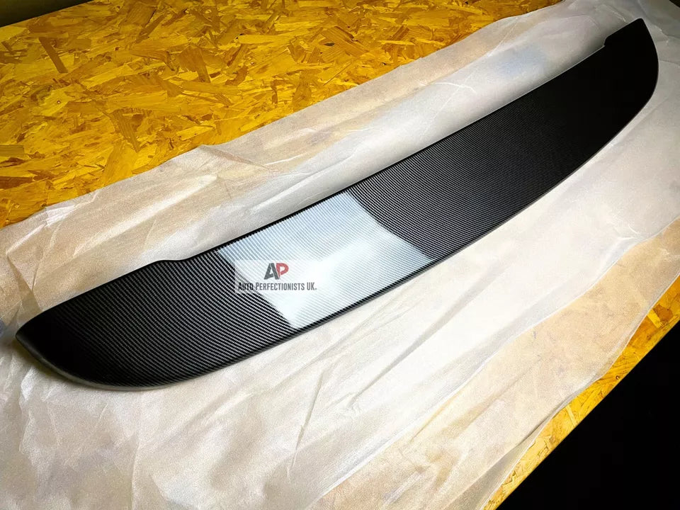 VW Transporter T6 Car Rear Roof Spoiler 2015-24 Tailgate Carbon Fibre