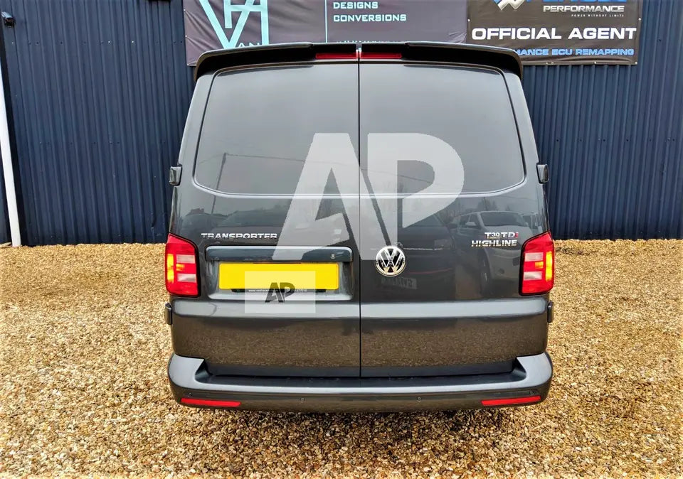VW Transporter T6 Car Rear Roof Spoiler 2015-2024 Carbon Fibre