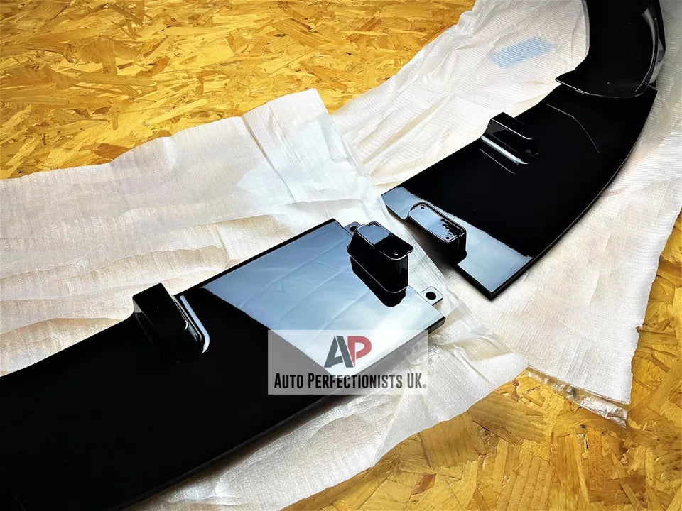 BMW 5 Series G30 G31 PRE-LCI Front Splitter 2017-2024 Gloss Black