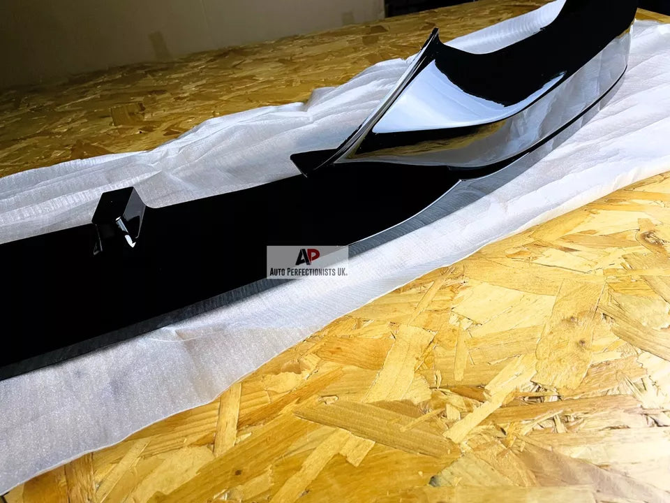BMW 5 Series G30 G31 PRE-LCI Front Splitter 2017-2024 Gloss Black