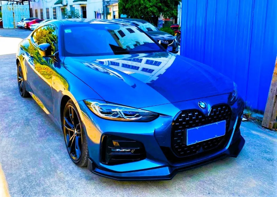 BMW 4 Series Coupe G22 G23 Front Splitter 2020-2024 Carbon Fibre