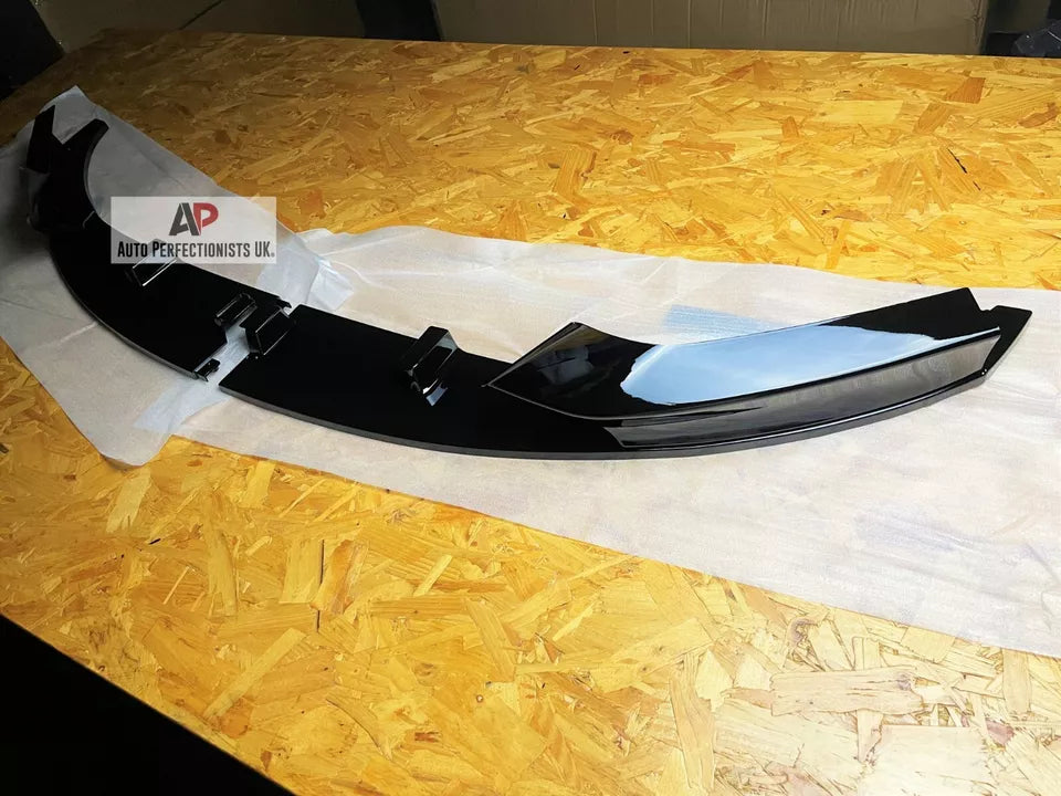 BMW 2 Series F22 F23 Front Splitter 2013-2021 Gloss Black