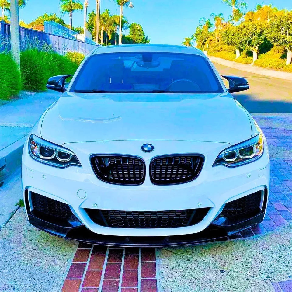 BMW 2 Series F22 F23 Front Splitter 2013-2021 Gloss Black