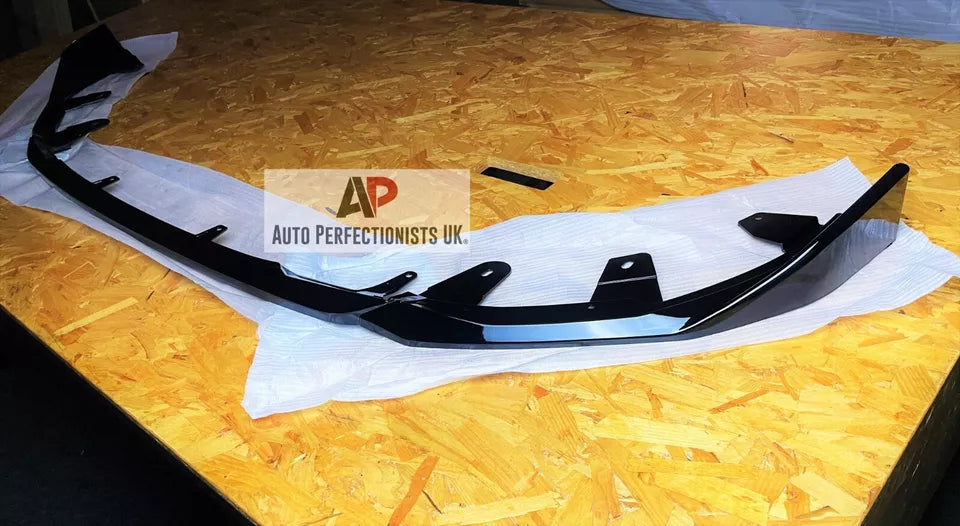 BMW 2 Series G42 G43 Front Splitter 2022-2024 Gloss Black