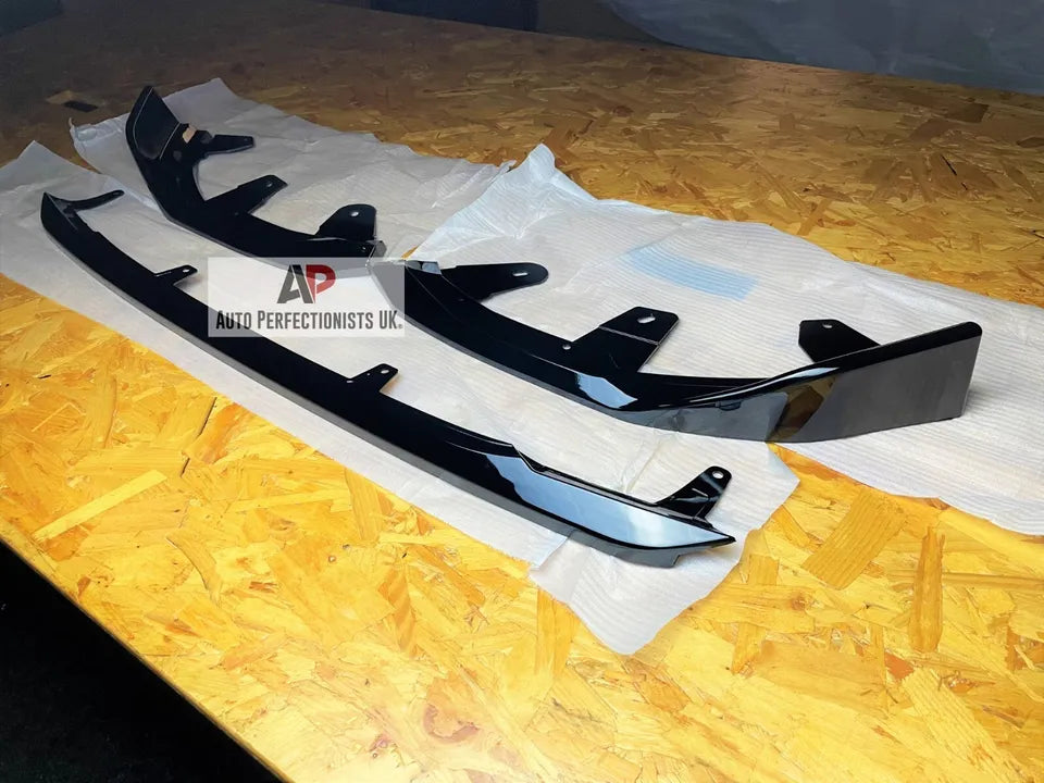BMW 2 Series G42 G43 Front Splitter 2022-2024 Gloss Black