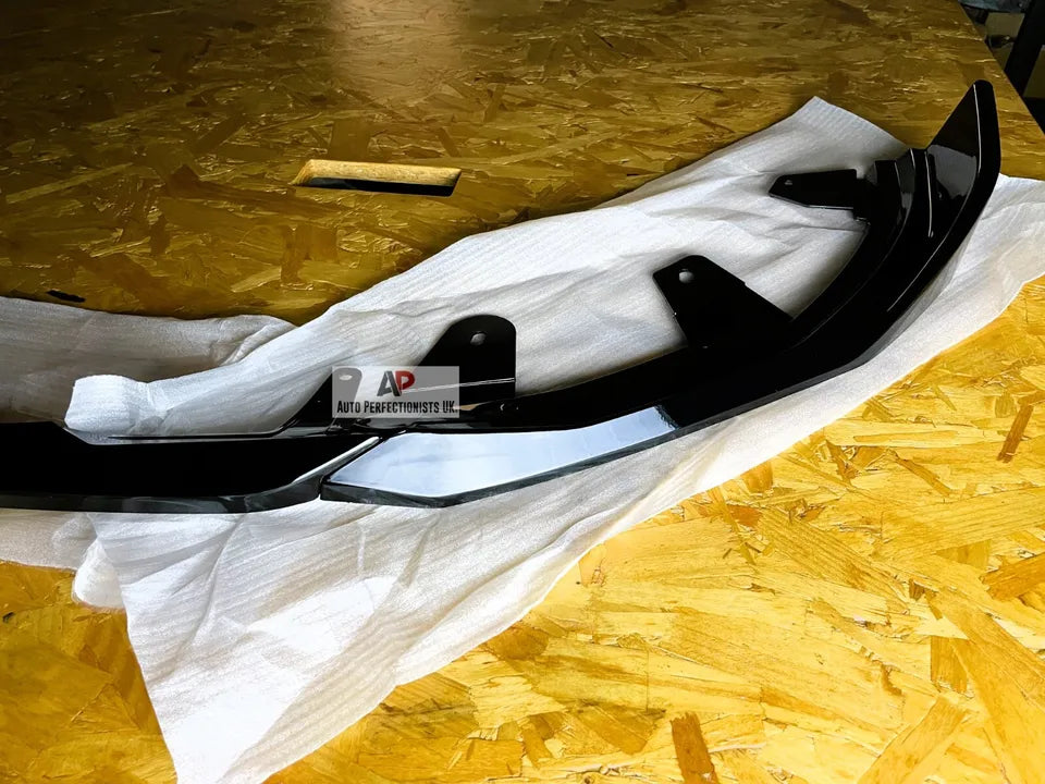 BMW 2 Series G42 G43 Front Splitter 2022-2024 Gloss Black