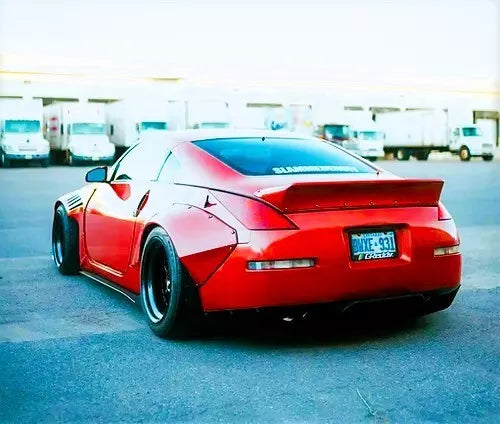 Nissan 350Z Fairlady Car Rear Spoiler 2002-2008 Unpainted