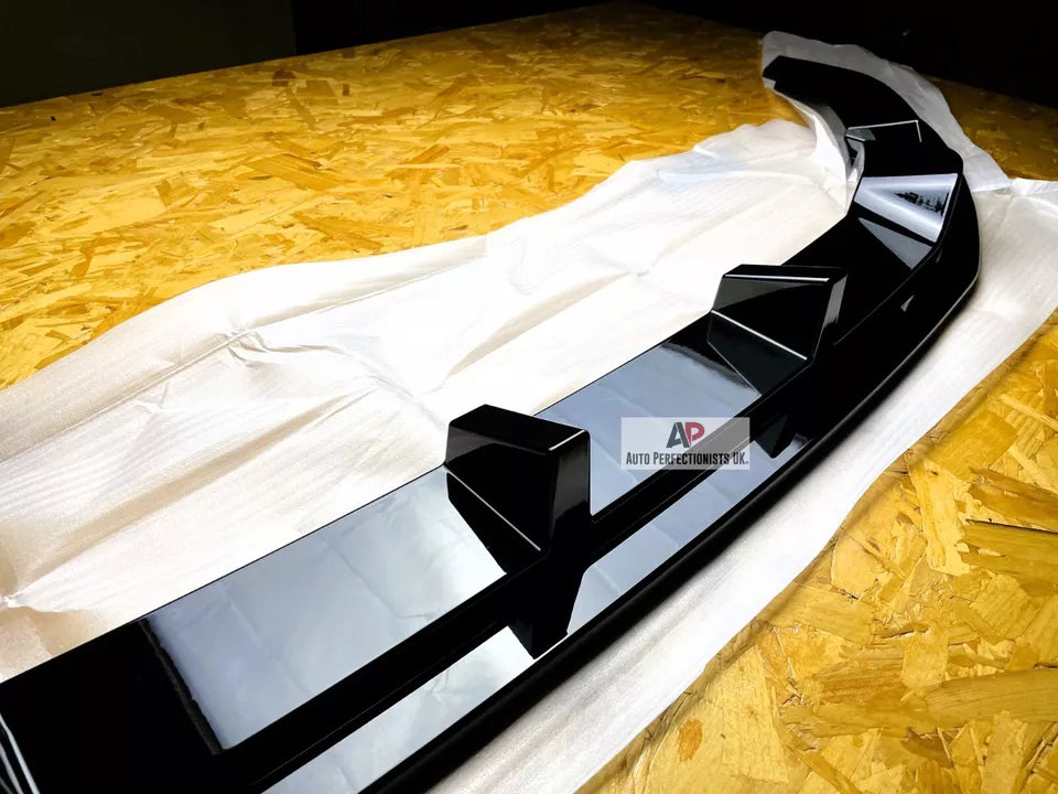 VW Transporter T6 T6.1 Front Splitter 2015-2024 Gloss Black