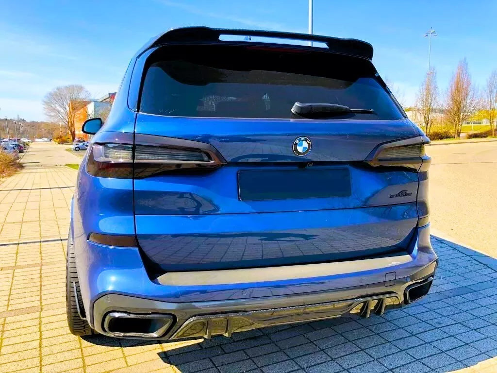 BMW X5 Car Rear Roof Spoiler G05 M50 2018-2024 Carbon Fibre