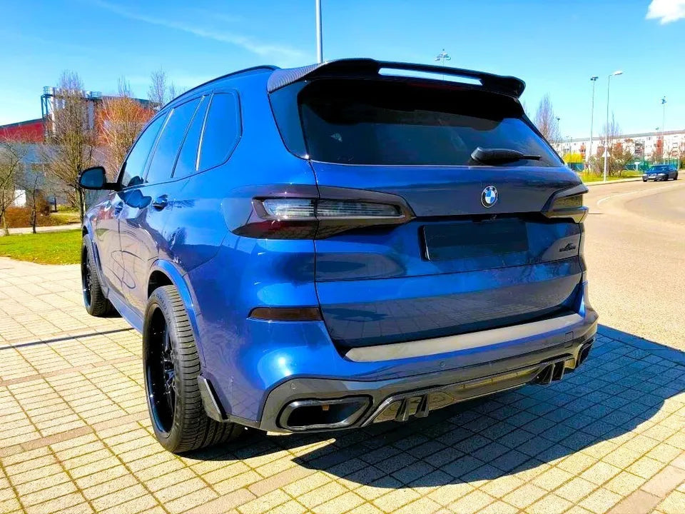 BMW X5 Car Rear Roof Spoiler G05 M50 2018-2024 Carbon Fibre