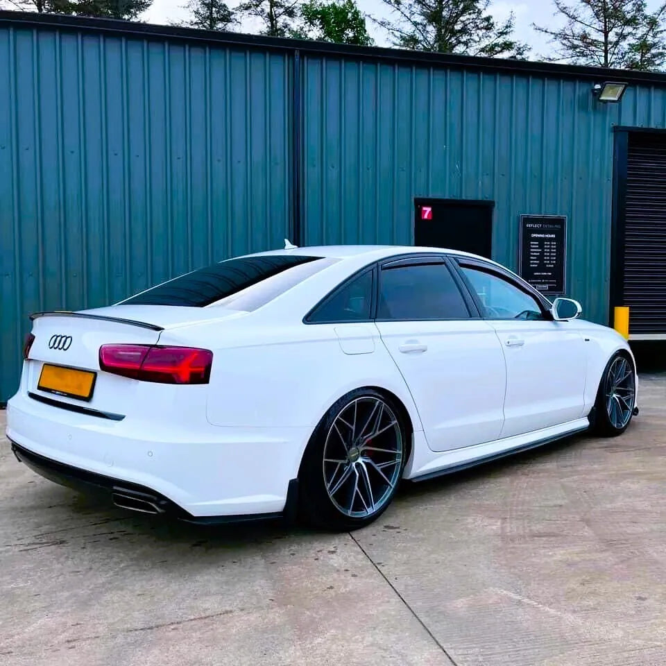 Audi A6 S6 C7 Saloon Car Rear Spoiler 2011-2018 Carbon Fibre