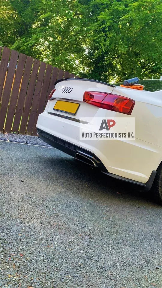 Audi A6 S6 C7 Saloon Car Rear Spoiler 2011-2018 Carbon Fibre