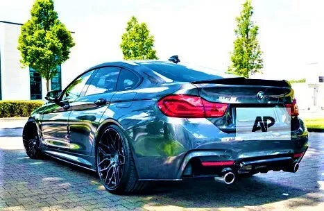 BMW 4 Series Gran Coupe F36 Car Rear Spoiler 2013-2020 Gloss Black