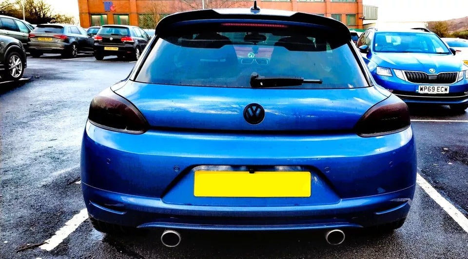 VW Scirocco Car Rear Roof Spoiler TSI TDI R 2008-2014 Carbon Fibre