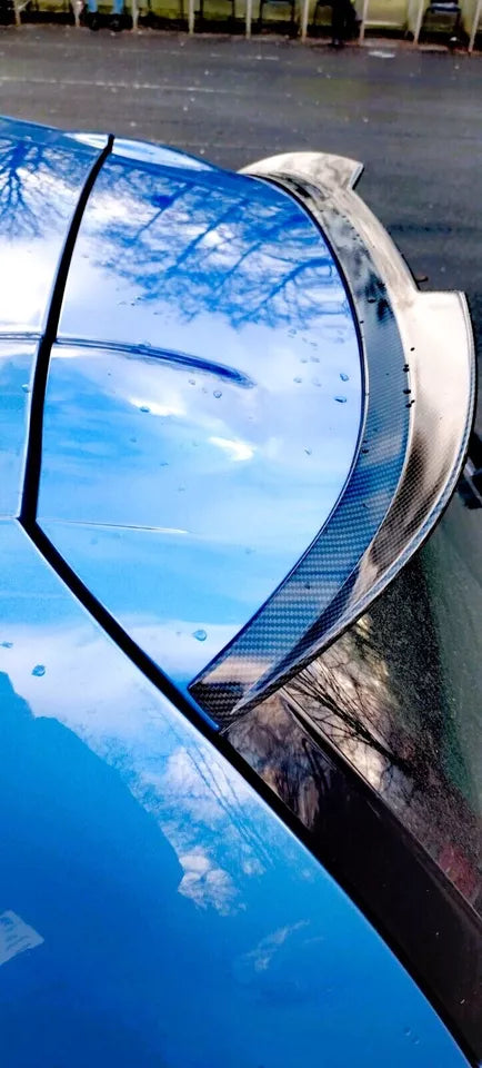 VW Scirocco Car Rear Roof Spoiler TSI TDI R 2008-2014 Carbon Fibre