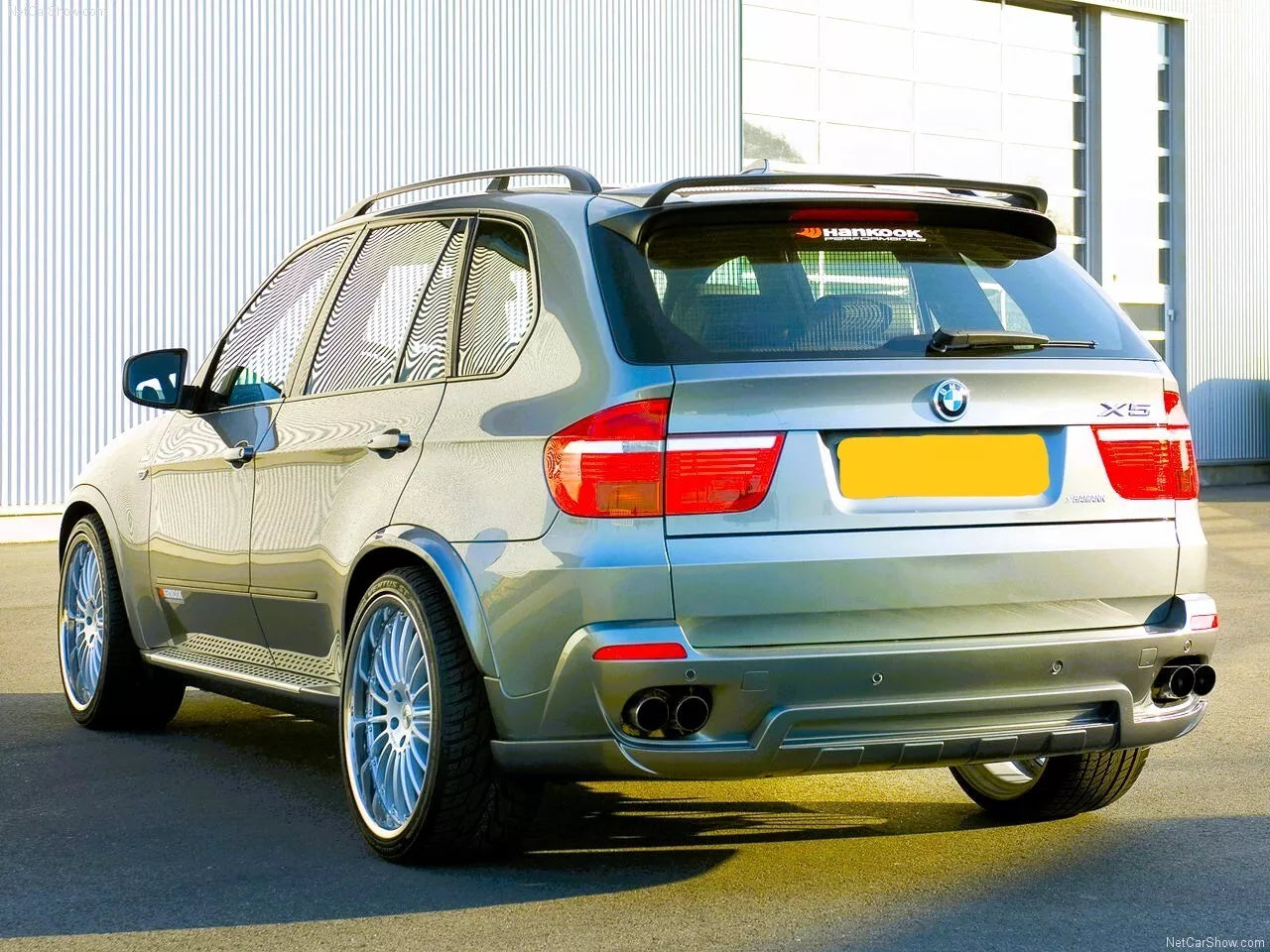 BMW X5 Car Rear Roof Spoiler E70 X5M 2006-2013 Gloss Black