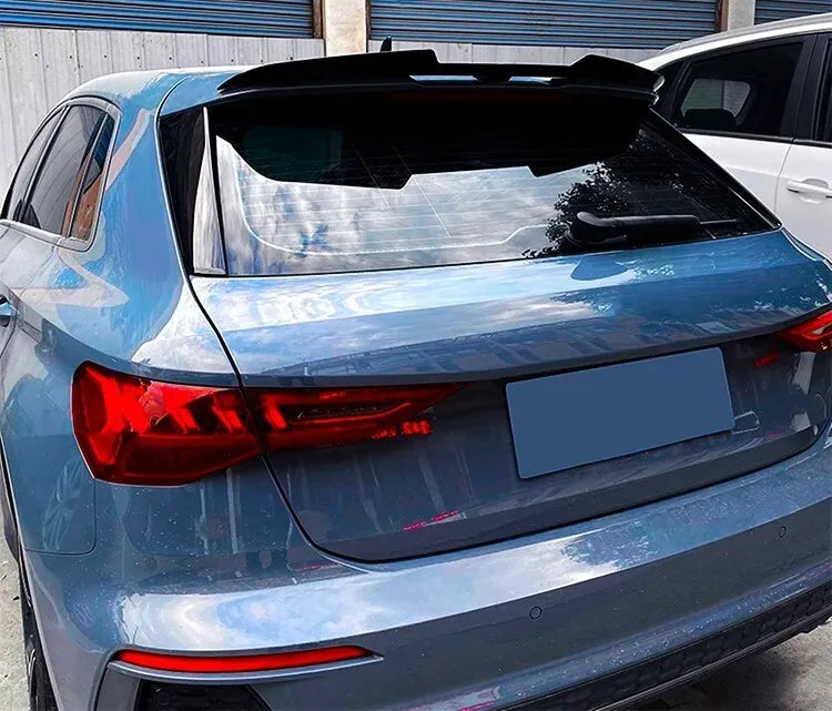 Audi A3 S3 RS3 Sportback Car Rear Roof Spoiler 2020-2024 Gloss Black