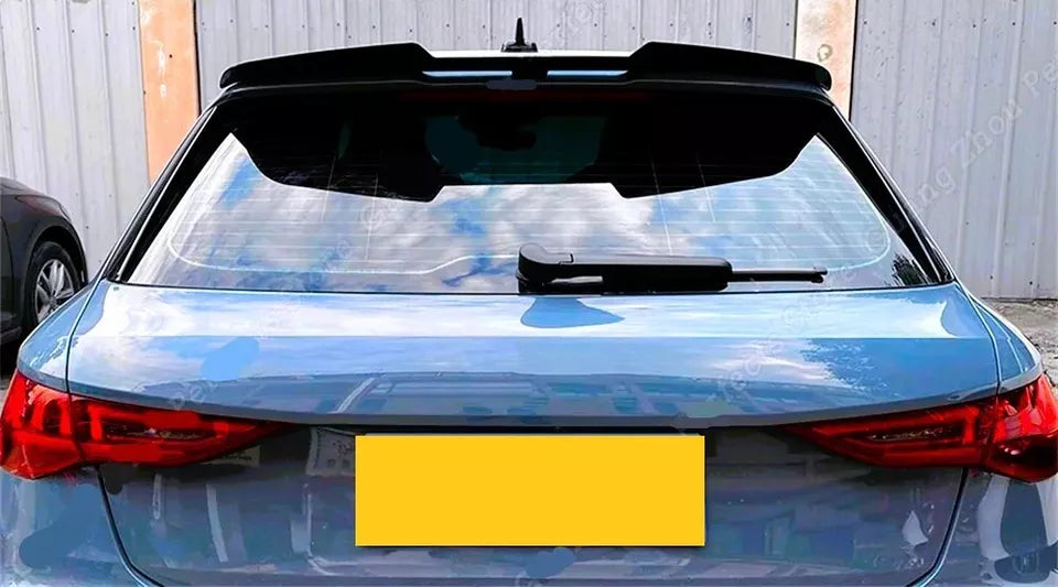 Audi A3 S3 RS3 Sportback Car Rear Roof Spoiler 2020-2024 Gloss Black